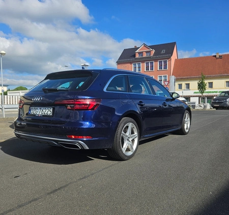 Audi A4 cena 99999 przebieg: 37100, rok produkcji 2019 z Bogatynia małe 56